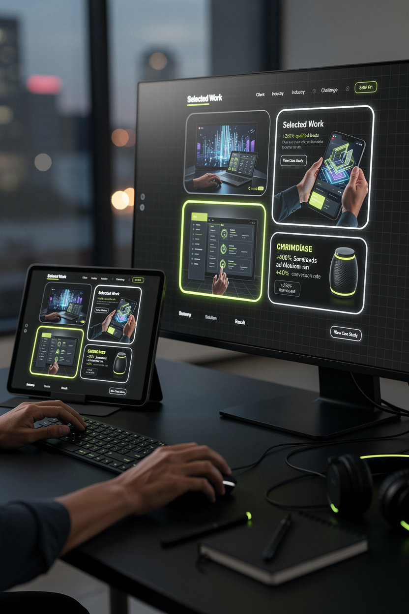 Clay Graphik digital product design case study showcasing conversion-focused interface design
